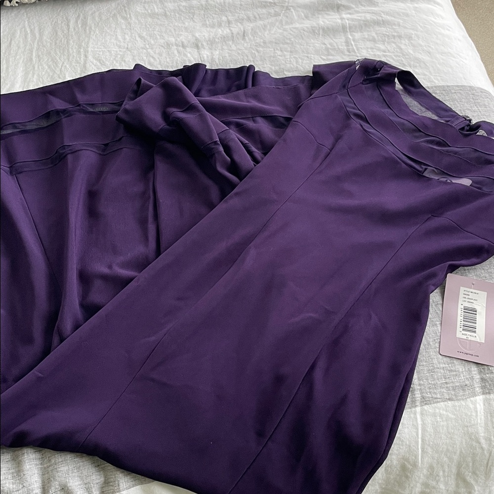 JS collection purple gown